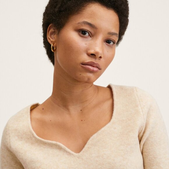 Mango Textured knit sweater - XS - Picture 4 of 12